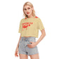FAV EATER CROPPED T-SHIRT CREAM | FREE SHIPPING