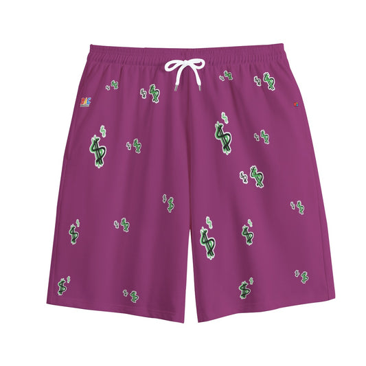 Sign Shorts Purple FREE SHIPPING