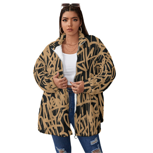 BBS Borg Fleece Stand-up Collar Coat FREE SHIPPING