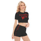 FAV EATER T-SHIRT & SHORTS SET BLK | FREE SHIPPING