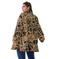BBS Borg Fleece Stand-up Collar Coat FREE SHIPPING