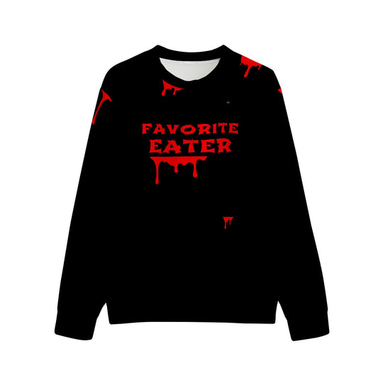 FAVORITE EATER SWEATSHIRT BLK | FREE SHIPPING