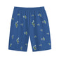 Sign Shorts Blue FREE SHIPPING