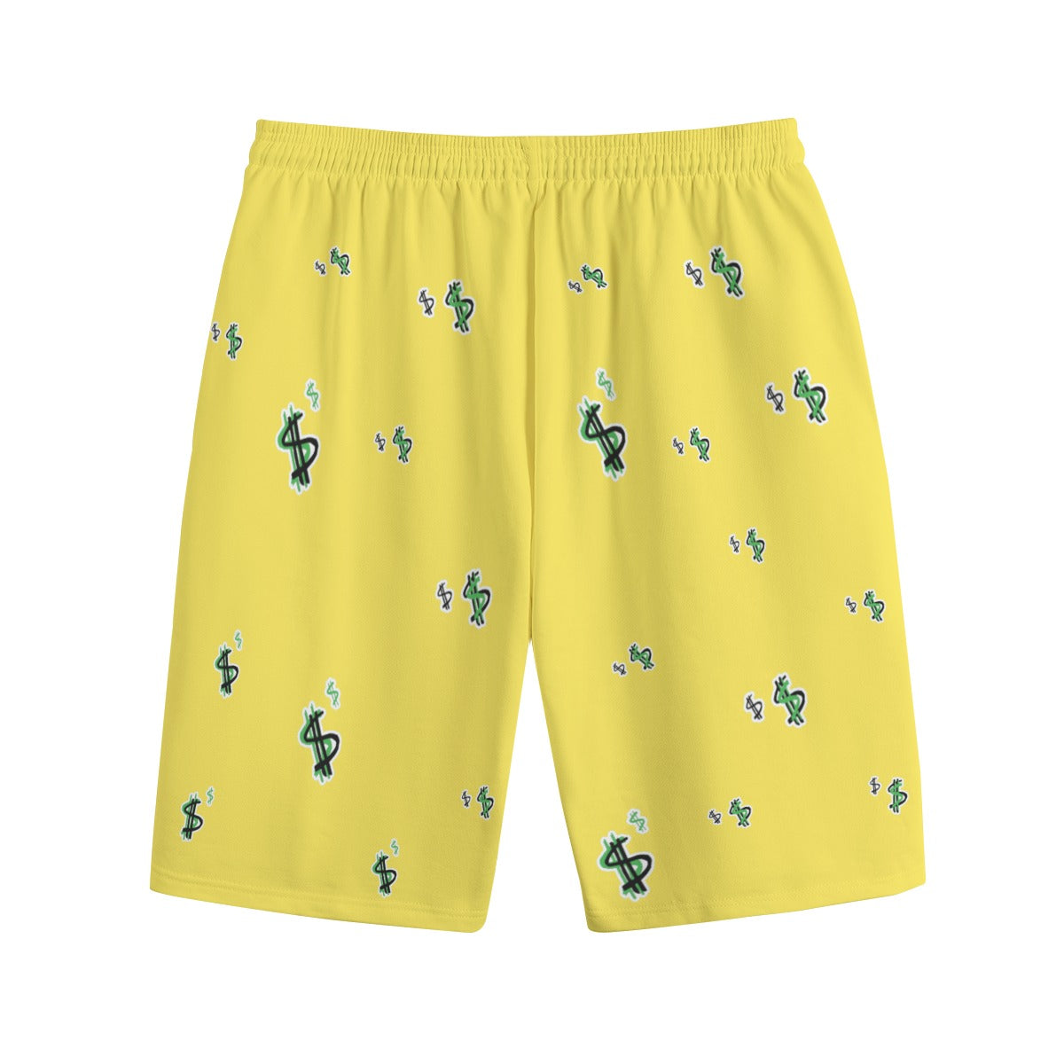 Sign Shorts Yellow FREE SHIPPING