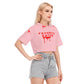 FAV EATER CROPPED T-SHIRT PINK | FREE SHIPPING