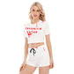 FAV EATER T-SHIRT & SHORTS SET WHITE | FREE SHIPPING