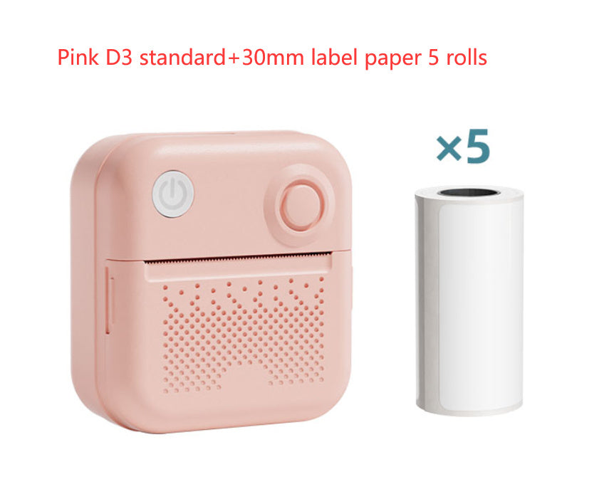 Mini Label Pocket Portable Printer