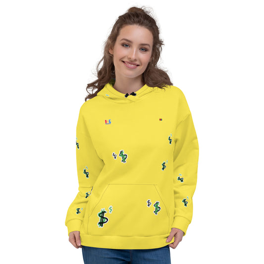 SIGN BBS  HOODIE FREE SHIPPING YLW