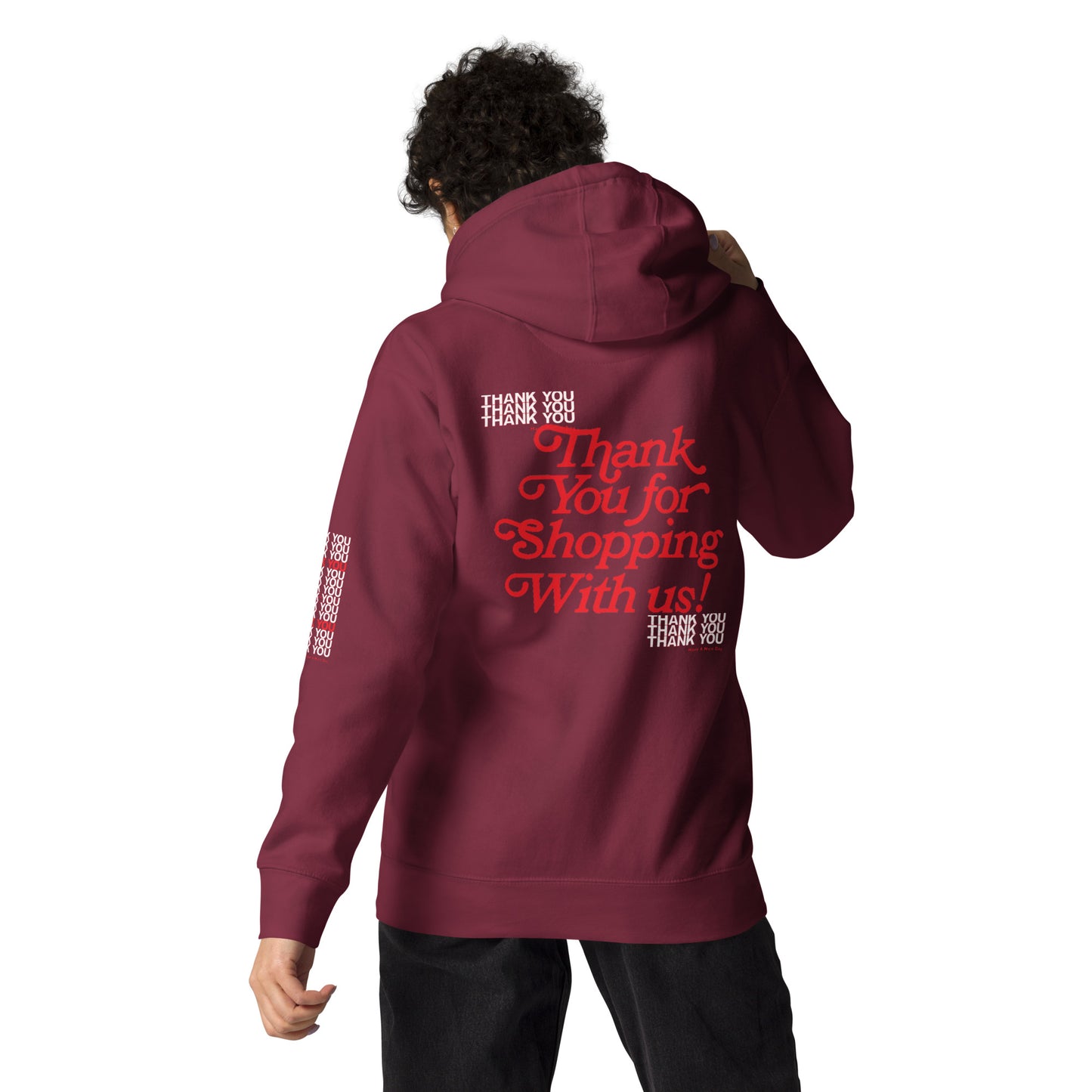 BagSeason Thank You Unisex Hoodie Free Shipping
