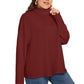 Turtleneck Knitted Sweater (Plus Size) FREE SHIPPING