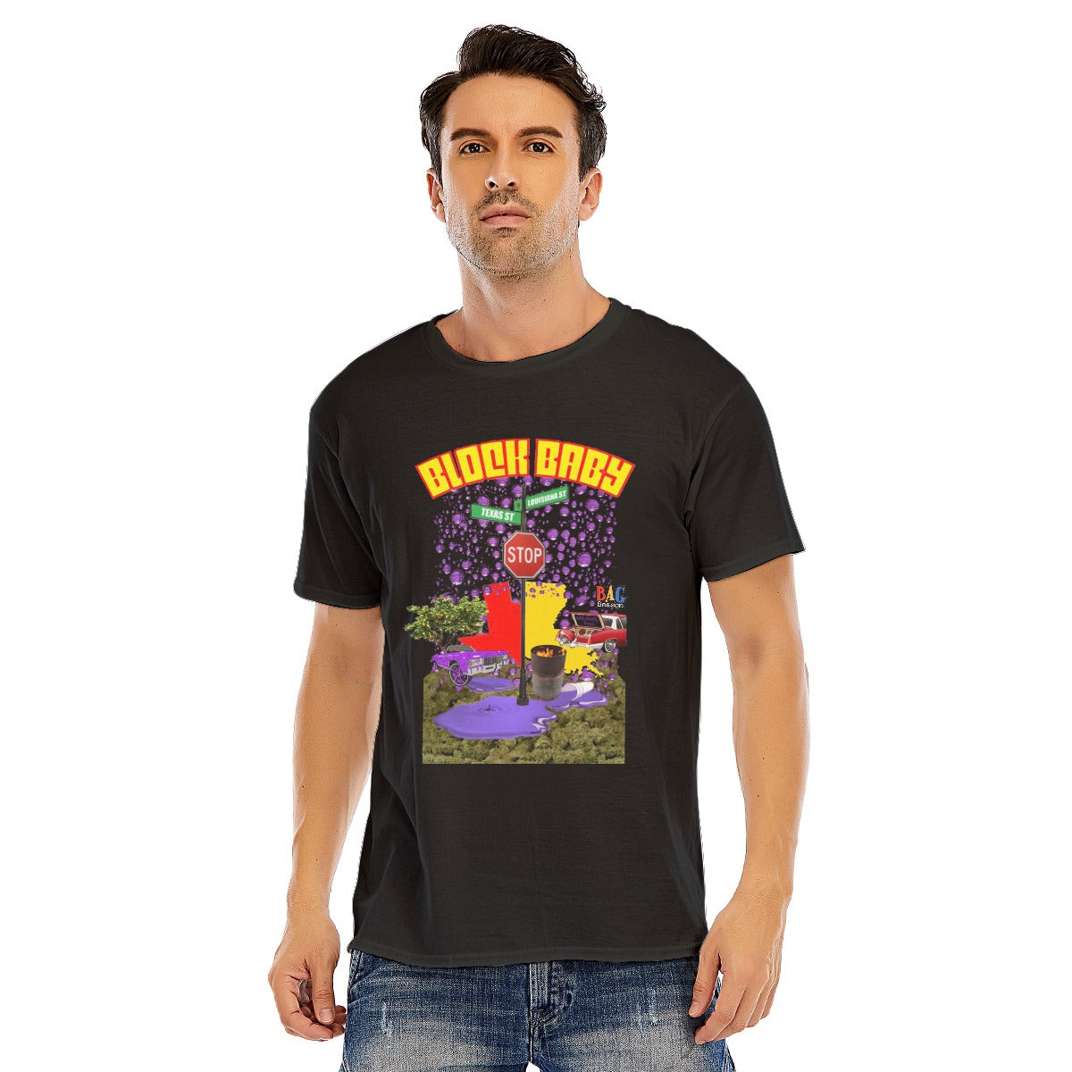 BLOCK BABY T-SHIRT | FREE SHIPPING