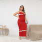 Dress With Side Split (Plus Size) FREE SHIPPING