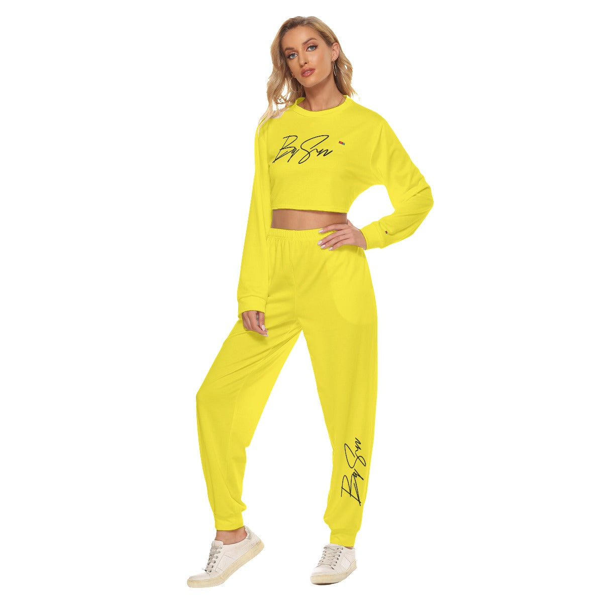 Bag Season Crop Sweatshirt Suit FREE SHIPPING