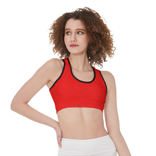 RED BAGSEASON SPORTS BRA FREE SHIPPING