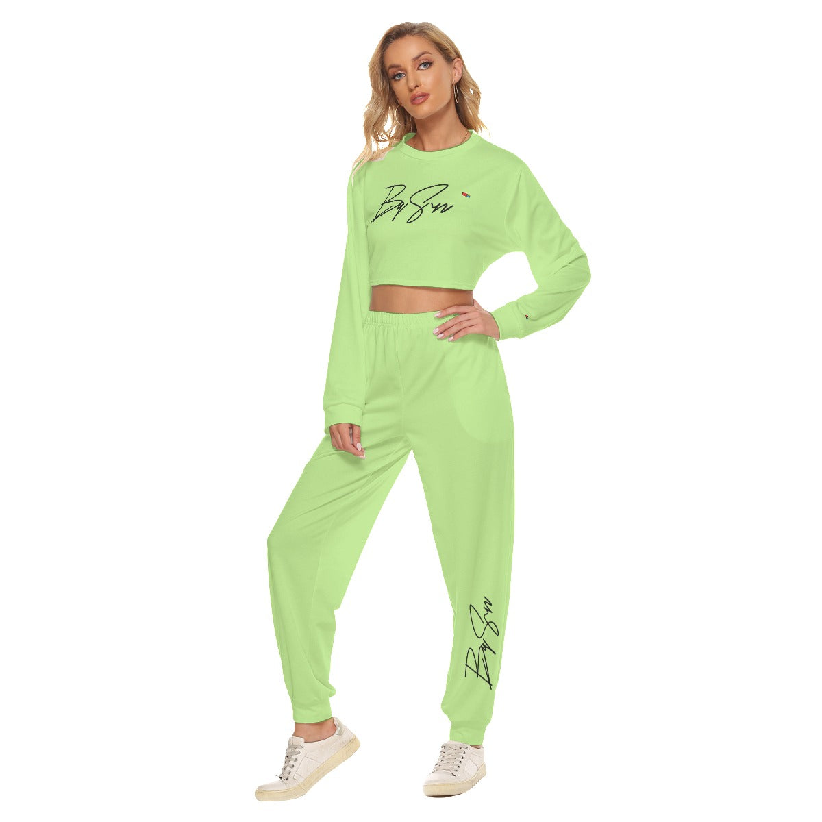 Bag Season Crop Sweatshirt Suit FREE SHIPPING