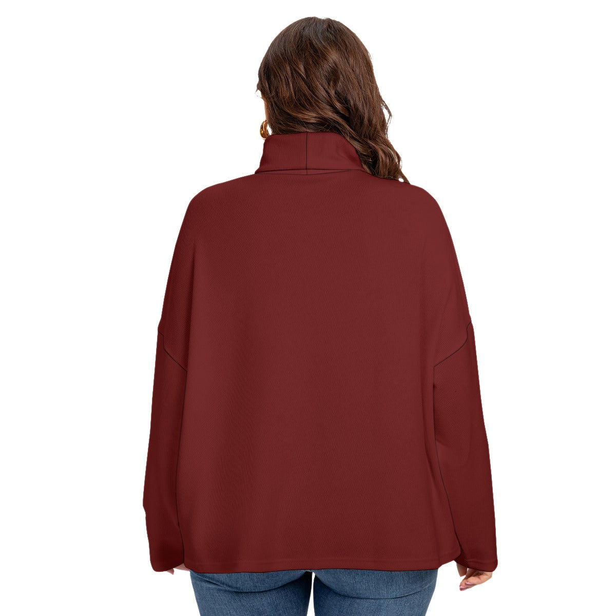 Turtleneck Knitted Sweater (Plus Size) FREE SHIPPING