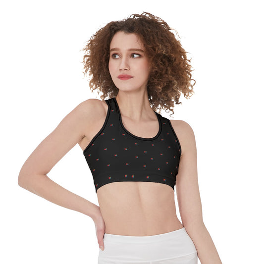 BLK BAGSEASON SPORTS BRA FREE SHIPPING