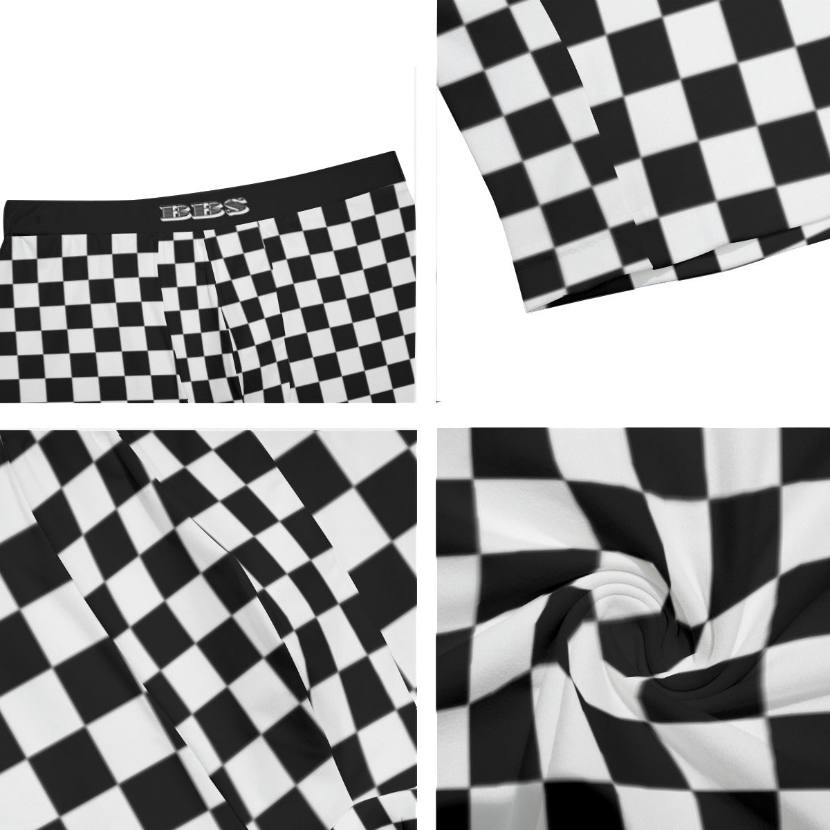 BBS Brief Shorts CHECKER FREE SHIPPING