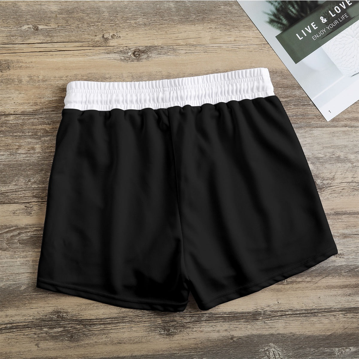 WHT/BLK Shorts FREE SHIPPING