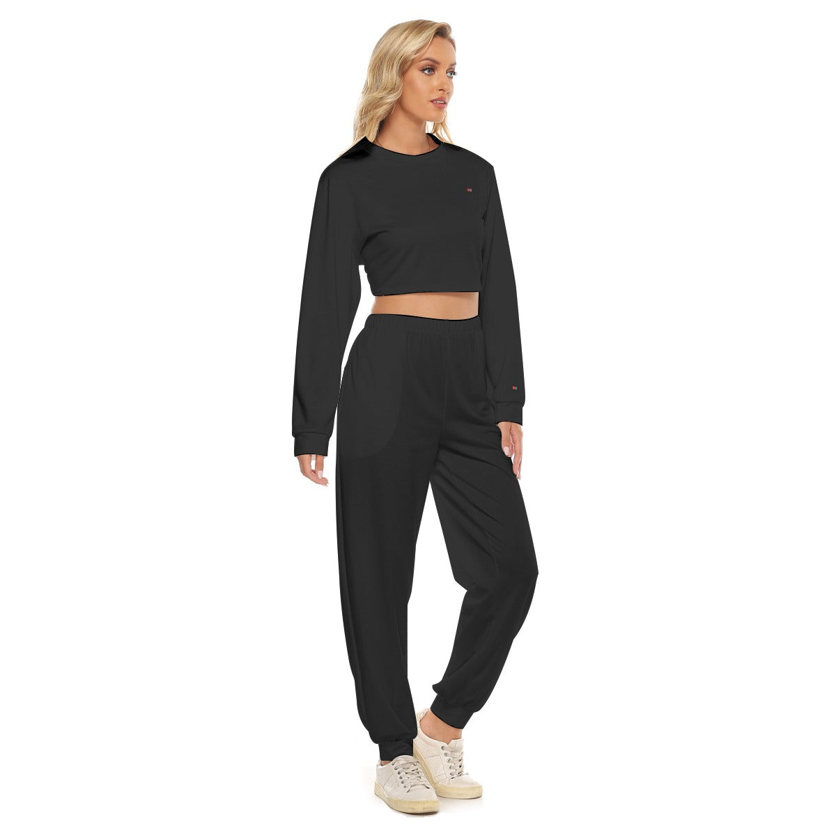 Crop Sweatshirt Suit FREE SHIPPING