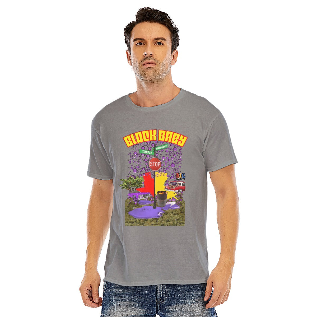 BLOCK BABY T-SHIRT | FREE SHIPPING