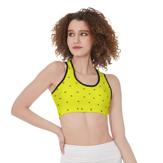 YLLW BAGSEASON SPORTS BRA FREE SHIPPING