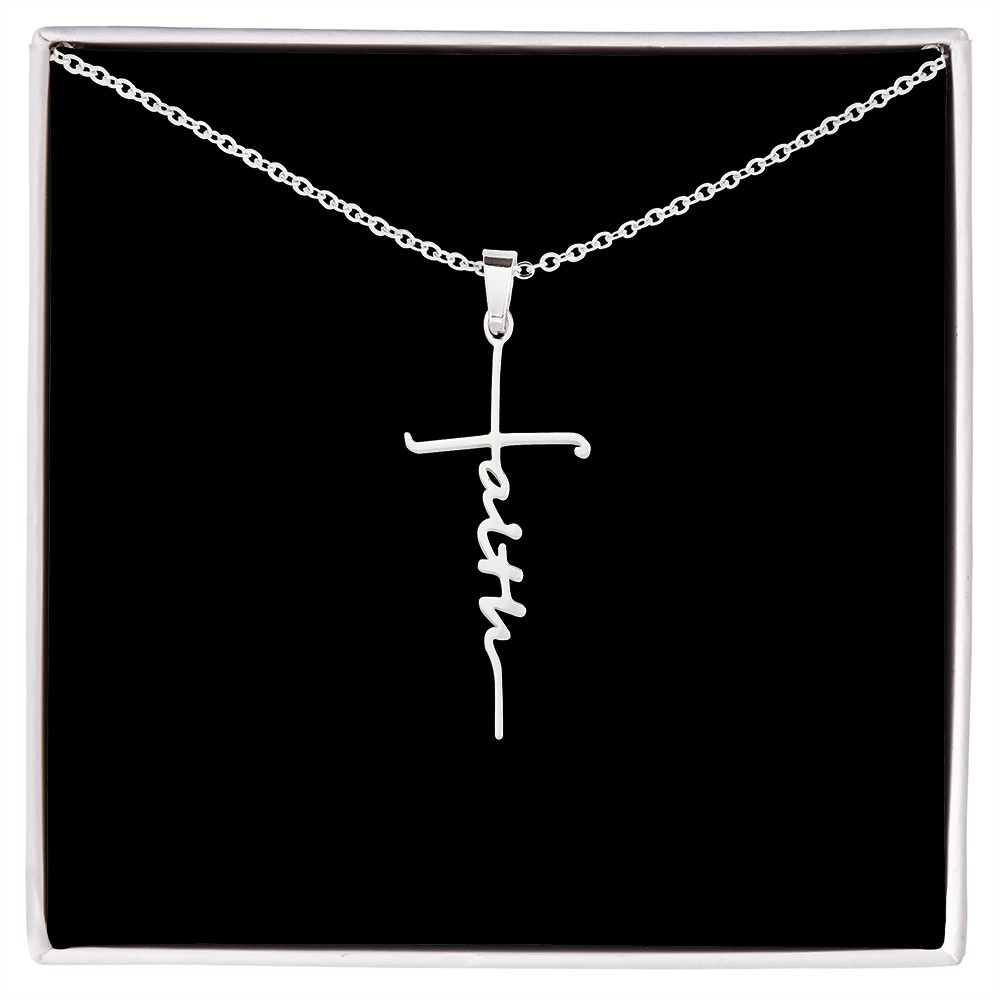 Faith Cross Necklace