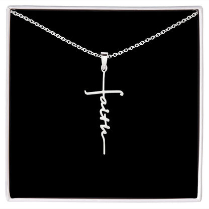 Faith Cross Necklace
