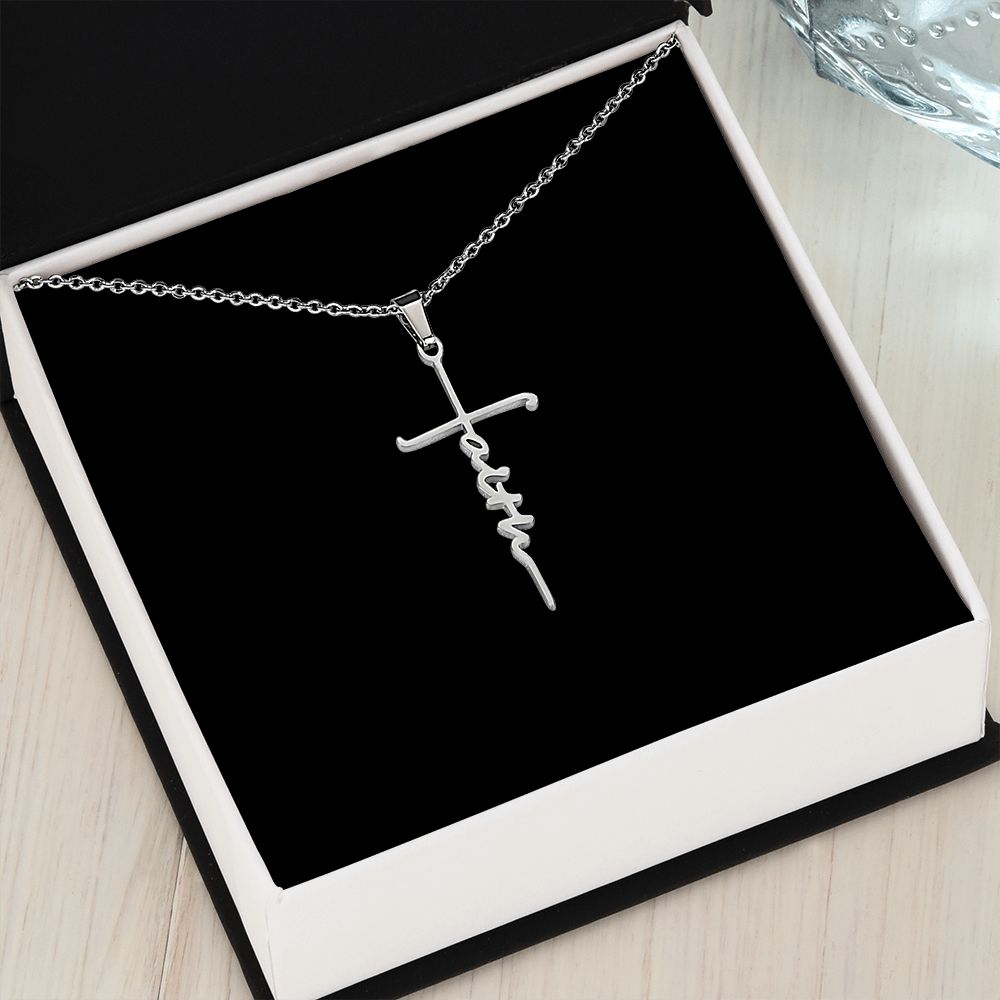 Faith Cross Necklace