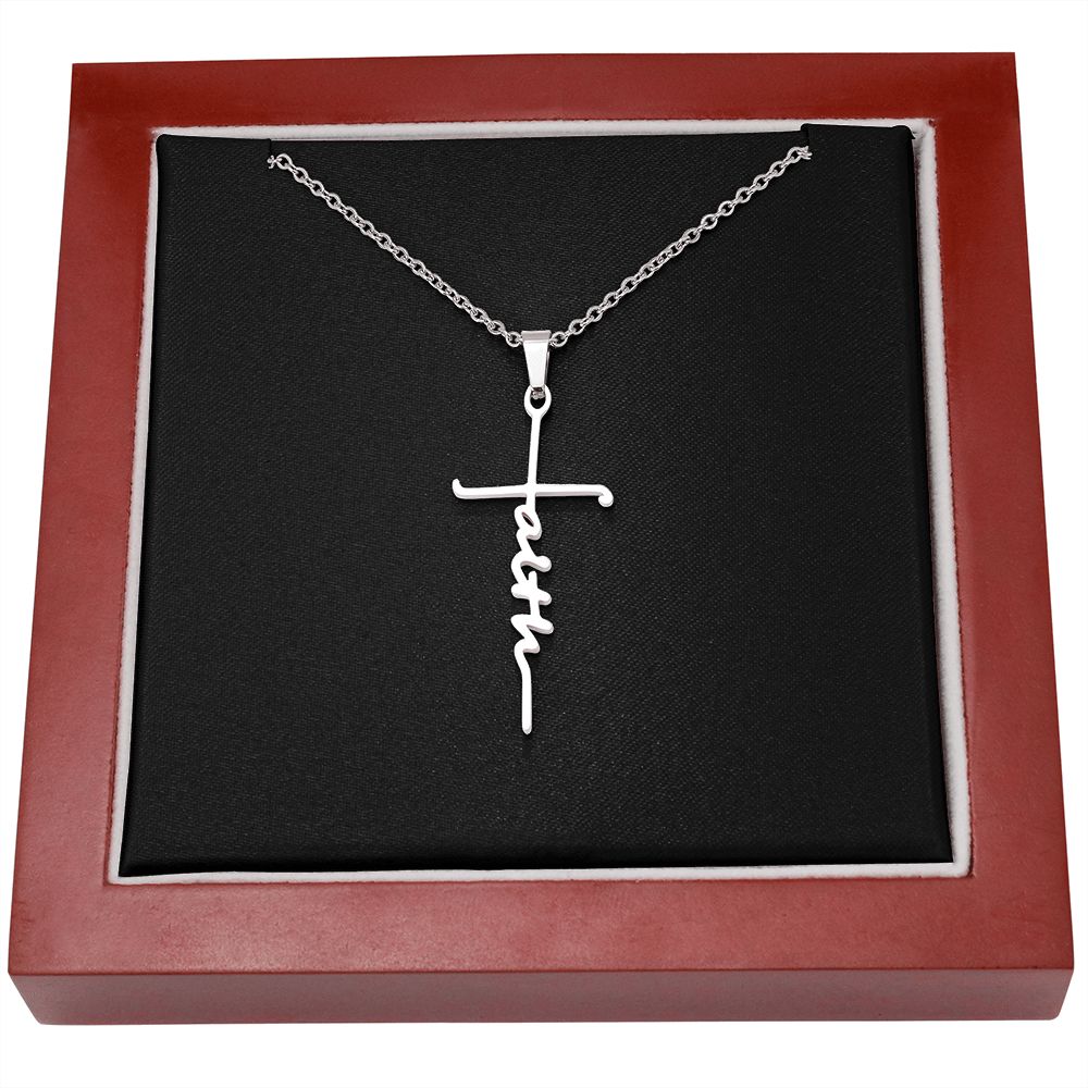 Faith Cross Necklace