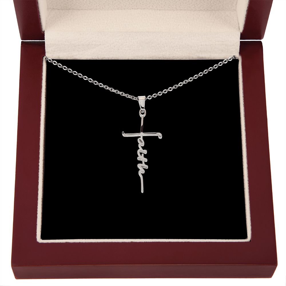 Faith Cross Necklace
