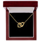 Interlocking Hearts necklace