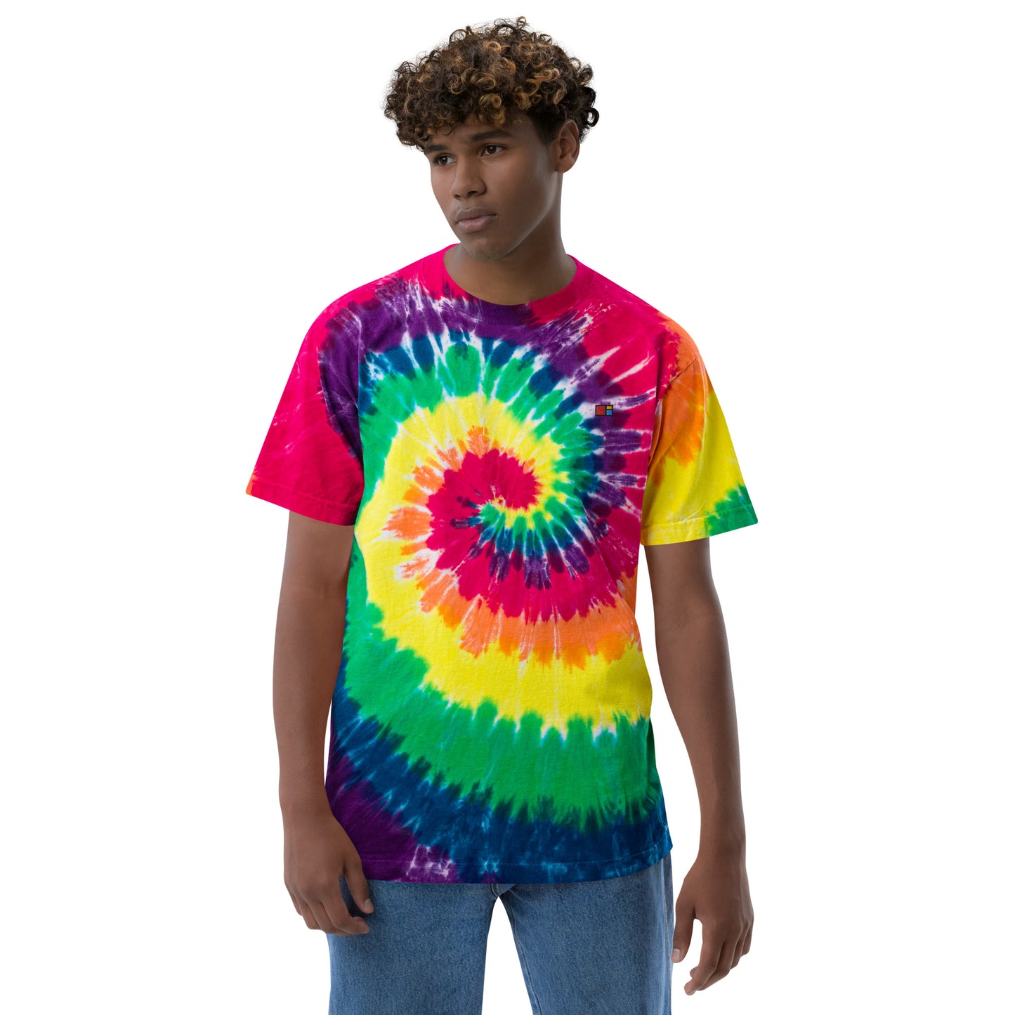 BBS tie-dye t-shirt FREE SHIPPING